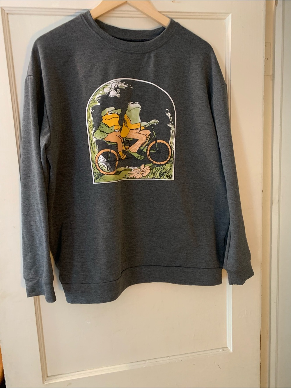 Frog and Toad Dark Gray Crewneck Sweatshirt